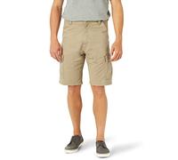 Wrangler Men's Authentics Classic Twill Cargo Short, British Khaki Twill, 34