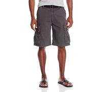 Wrangler Men's Authentics Premium Cargo Short, Anthracite Twill, 32