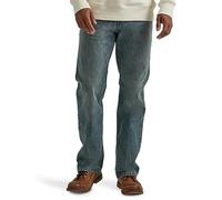 Wrangler Men's Authentics Premium Relaxed Boot Cut Jean, Tinted Mid Shade, 33W x 32L