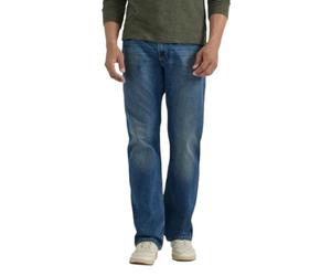 Wrangler Men's Authentics Premium Relaxed Bootcut Jean, Medium Indigo, 38x32