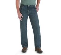 Wrangler Men's Big Rugged Wear Relaxed Straight-Fit Jean Jean