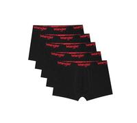 WRANGLER Men's Boxer Shorts in Black Caleçon Boxeur, (Lot de 5) Homme