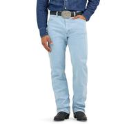 Wrangler Men's Cowboy Cut Active Flex Original Fit Jean, Bleach, 32W x 30L