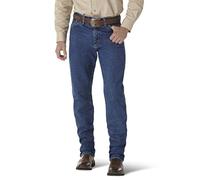 Wrangler Men's George Strait Cowboy Cut Original Fit Jean , Heavyweight Stone Denim, 35W x 30L