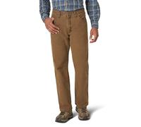 Wrangler Men's Rugged Wear Woodland Thermal Jean,Night Brown,38x34