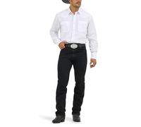 Wrangler Men's Silver Edition Jean, Black, 31x32