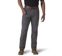Wrangler Men's Straight Leg Utility Pant, Pinstripe Gray, 40W x 32L