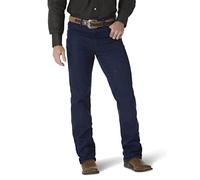 Wrangler Men's Western 5 Pocket Traditional Boot Cut Slim Jean,Indigo Stretch,34x36