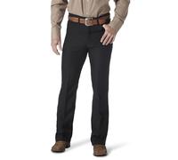 Wrangler Men's Wrancher Dress Jean,Black,33x29