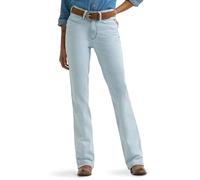 Wrangler Jean bootcut rétro Bailey taille haute pour femme - Lila, bleu, 30W x 32L