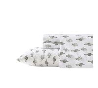 Wrangler - Parure de lit, literie Respirante et Infroissable, Comprend Une taie d'oreiller et des taies d'oreiller Assorties, décoration d'intérieur d'inspiration Occidentale (Vert Cactus, très Grand