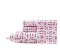 Wrangler - Parure de lit pour lit Double, Parure de lit Super Douce, décoration d'intérieur Confortable, certifiée Oeko-Tex (Bottes Knockin Rose, lit Double)