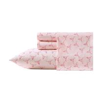 Wrangler - Parure de lit pour lit Simple, Parure de lit Super Douce, décoration d'intérieur Confortable, certifiée Oeko-Tex (têtes de Mort de Directeur, Rose, lit Simple)