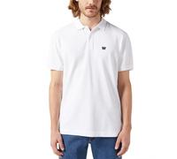 Wrangler Polo Hommes Garçon Manches Courtes Court Trois Boutons
