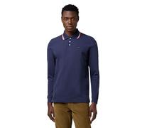 Wrangler Polo LS pour Homme, Bleu Marine, L