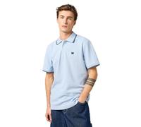 Wrangler Polo Shirt, Niagara Mist, M Hommes