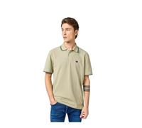 WRANGLER T-Shirt 'POLO SHIRT' bleu marine / vert pastel, Taille XL