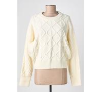 wrangler pulls et sweat-shirts femme de couleur beige 38
