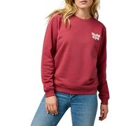 Wrangler Regular Sweat Maillot de survêtement, Rouge (Earth Red), S Femme