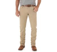 Wrangler Slim Jambe Droite Jeans Retro Ceñido De Pierna Recta(^>e<^) Lot de 2, Camel, 32 W /30 L Homme