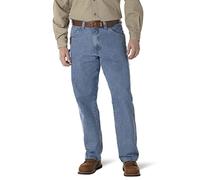 Wrangler Riggs Workwear Jeans, Bleu foncé, 48W x 34L Homme