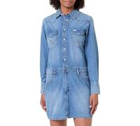 Wrangler Ls Denim Dress Robe décontractée, Ultra Marine, M Femmes