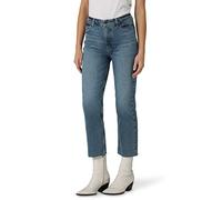 Wrangler Rodeo Crop Jeans Taille Haute et Jambe Droite, ouragan, W46 Femme