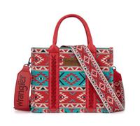 Wrangler Sac fourre-tout à motif aztèque pour femme, sac à main bohème, Medium