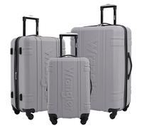 Wrangler Set de Bagages de Voyage Astral 3 Pièces, Gris Requin