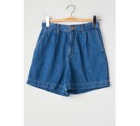 wrangler shorts / bermudas femme de couleur bleu W26