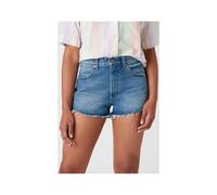 wrangler shorts / bermudas femme de couleur bleu W32