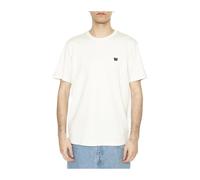 Wrangler - Sign Off Tee - Homme - Tops - Blanc - Taille: M