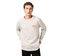 Wrangler Small Logo Crew Maillot de survêtement, Oat Melee, M Homme