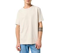 Wrangler SS Solid Tee T-Shirt, Blanc Vintage, XXL Hommes