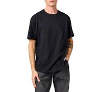 Wrangler SS Solid Tee T-Shirt, Noir, L Hommes