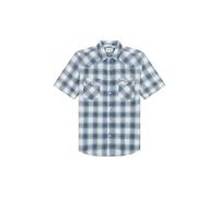 Wrangler SS Western Shirt, Blue Shadow, L Hommes