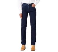Wrangler Straight Jeans Femme, Blue Black, 29W / 34L