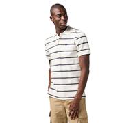 Wrangler Stripe Polo Shirt, Blanc, L Hommes