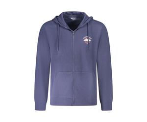 Wrangler - Sweat à Capuche Graphique Bleu - Homme - Sweatshirts et sweats à capuche - Bleu - Taille: S