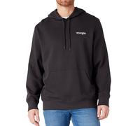 Wrangler - Sweat À Capuche Pour Hommes Regular Fit Avec Logo Noir