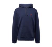 WRANGLER Sweat-shirt 'SIGN OFF' bleu nuit / rouge, Taille S