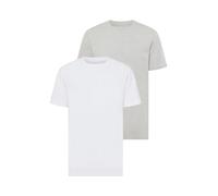 WRANGLER T-Shirt '2 PACK TEE' gris chiné / blanc, Taille XL