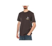 WRANGLER T-Shirt 'EMBROIDERY TEE WREN BROWN' marron, Taille L