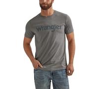Wrangler T-Shirt Graphique à Manches Courtes pour Homme, bruyère Graphite, Taille XL