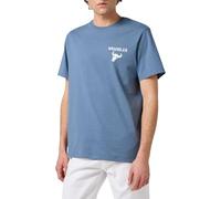 Wrangler T-Shirt Graphique, Vieux Bleu, XXL