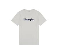 WRANGLER T-Shirt 'LOGO TEE' bleu foncé / blanc naturel, Taille L