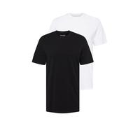 WRANGLER T-Shirt noir / blanc, Taille L