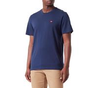 Wrangler T- Shirt Sign Off, Bleu Marine, M Homme