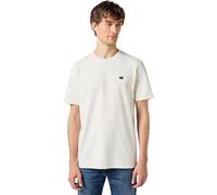 Wrangler T-Shirt Sign Off pour Homme, Blanc Vintage, L