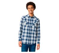 Wrangler T- Shirt Western, Blue Shadow, XL Hommes